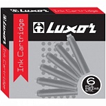 Чернильный картридж Luxor, черный, 6шт., 10 уп. (10001)