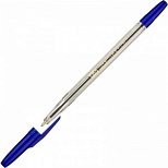 Ручка шариковая Attache Corvet (0.7мм, синий цвет чернил, корпус прозрачный) 1шт.