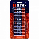 Батарейка Eleven AAA/LR03 (1.5 В) алкалиновая (блистер, 10шт.) (324425)