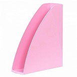 Лоток для бумаг вертикальный Attache Selection Flamingo, 85мм, розовый