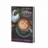 Ежедневник недатированный А5 Attache Coffee (128 листов) обложка 7Бц, комбинированный