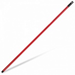Ручка для щеток Idea, 120см, металлопластик, красный (М 5145)
