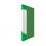 Папка-скоросшиватель с пружинным механизмом inФОРМАТ (А4, 0.7мм, до 170л., пластик) зеленая, 1шт.