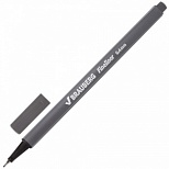 Ручка капиллярная Brauberg Aero (0.4мм, метал.наконечник, трехгранная) серая (142258)