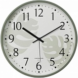 Часы настенные аналоговые Troyka 77779766, круглые, 30х30х5см