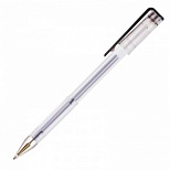 Ручка гелевая неавтоматическая OfficeSpace (0.4мм, черная)