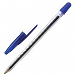 Ручка шариковая Стамм 111 (1мм, синий цвет чернил) 1шт. (РС01)