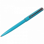 Ручка шариковая Diplomat Traveller Lumi blue (1мм, синий цвет чернил, корпус голубой) 1шт. (D20001071)