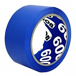Клейкая лента (скотч) упаковочная Unibob 600 (48мм x 66м, 45мкм, синяя) (30310)