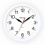 Часы настенные аналоговые Troyka 21210213, белый, 10шт.