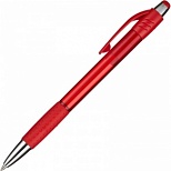 Ручка шариковая автоматическая Attache Happy (0.5мм, синий цвет чернил, корпус красный) 1шт.
