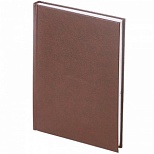 Ежедневник недатированный А5 Attache Ideal (136 листов) обложка балакрон, коричневый