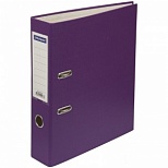 Папка с арочным механизмом OfficeSpace (70мм, А4, до 480л., бумвинил) фиолетовая (270118)