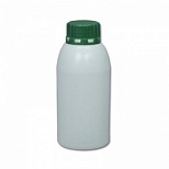 Бутылка пластиковая 500мл, 74х74х170мм, с крышкой, белая