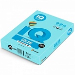 Бумага цветная А4 IQ Color пастель голубая, 160 г/кв.м, 250 листов (MB30)