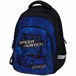 Рюкзак школьный Berlingo Comfort "Speed hunter", 38x27x18см, 3 отделения, 3 кармана, эргономичная спинка (RU08049)