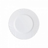 Тарелка десертная Luminarc "Кадикс" 190мм, стеклянная, белая, 1шт. (H4129)
