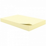 Стикеры (самоклеящийся блок) Berlingo Standard, 76x51мм, желтый пастель, 100 листов (HN7651SGe)