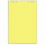 Блок бумаги для флипчарта Attache Selection (680х980мм, 80г/м2, желтый, клетка, 20 листов)