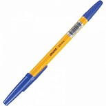 Ручка шариковая Attache Economy (оранжевый корпус, 0.5мм, синий цвет чернил) 1шт.
