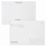 Конверт почтовый C4 Brauberg (229x324, 100г, стрип, печать "Куда-Кому") белый, 50шт., 2 уп. (С4НПс-50)
