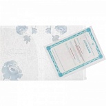 Папка-конверт на молнии Attache Selection Bloom (А4, 180мкм, водоотталкивающая)