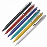 Ручка шариковая автоматическая Schneider K15 (0.5мм, синий цвет чернил, корпус цветной) 1шт. (030800)
