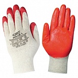 Перчатки защитные хлопковые СВС, с нитриловым покрытием, маслобензостойкие, размер 8, 1 пара