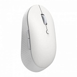 Мышь оптическая беспроводная Mi Dual Mode Wireless Mouse Silent Edition, белая