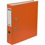 Папка с арочным механизмом OfficeSpace (70мм, А4, до 480л., бумвинил) оранжевая (270119)