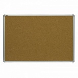 Доска пробковая 2x3 Office (120x90см, алюминиевая рамка, коричневая) (TCA129)