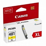 Картридж оригинальный Canon CLI-481XLY (500 страниц) желтый (2046C001)