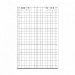 Блок бумаги для флипчарта inФОРМАТ (675x965мм, белый, клетка, 20 листов) 5 уп.