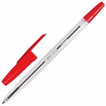 Ручка шариковая Brauberg Line (0.5мм, красный цвет чернил) 1шт. (141341)